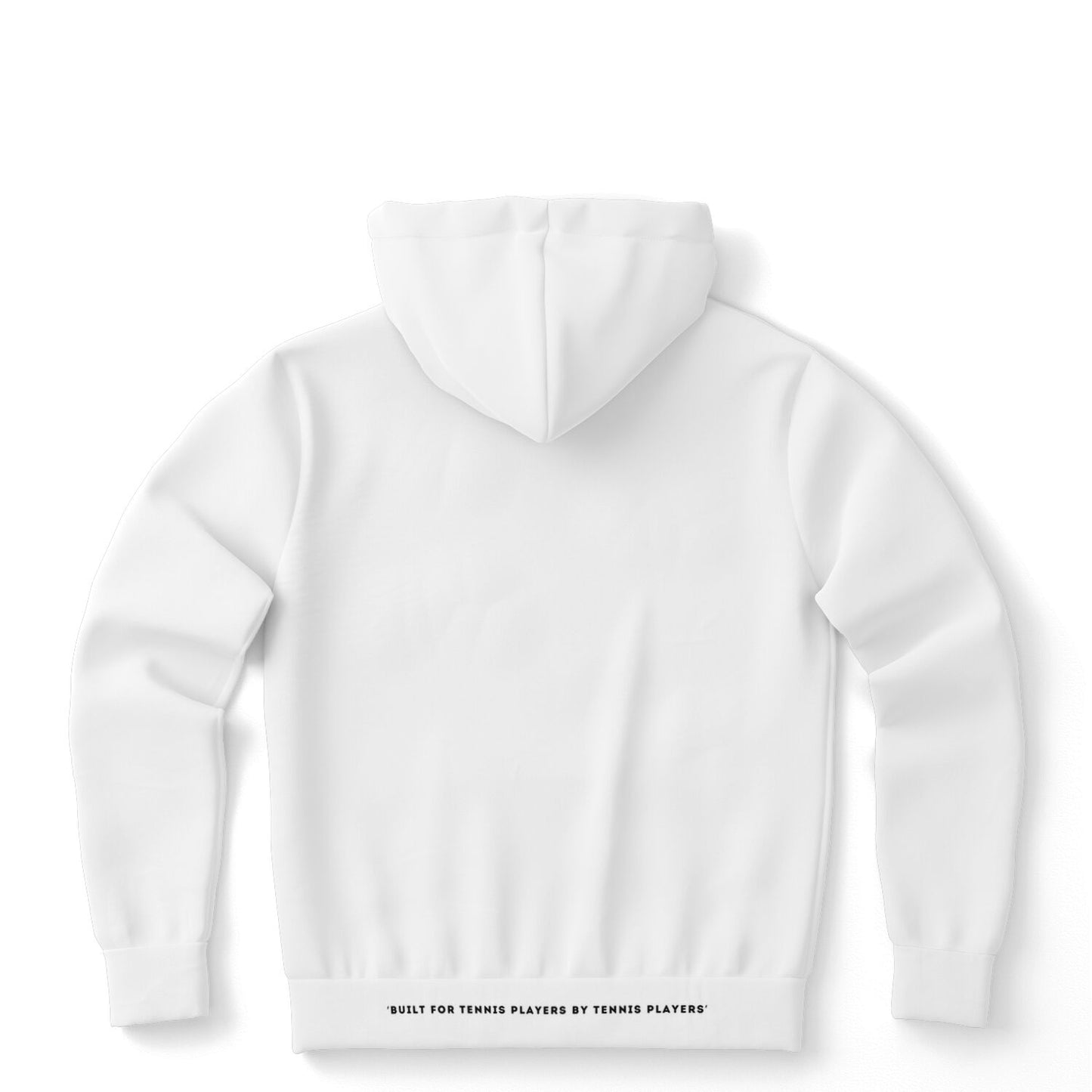 White sports hoodie