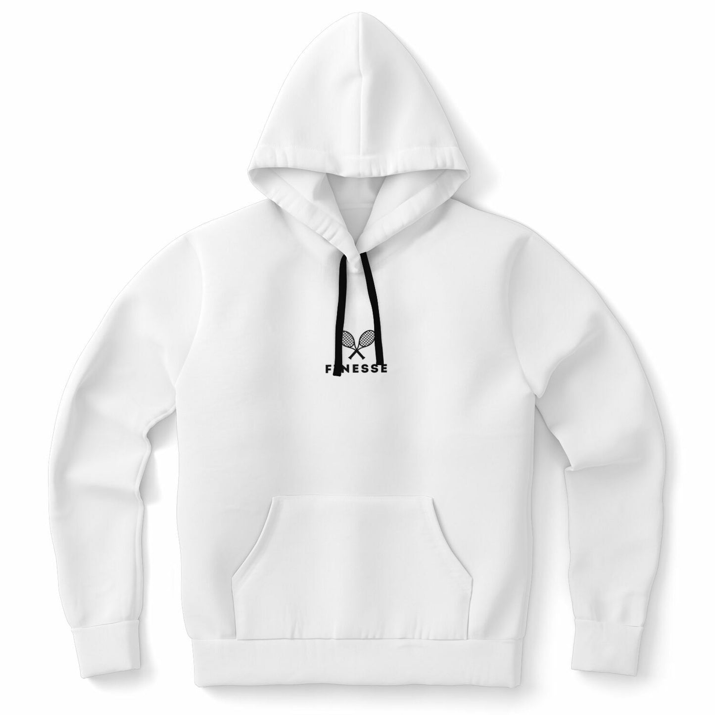 White sports hoodie